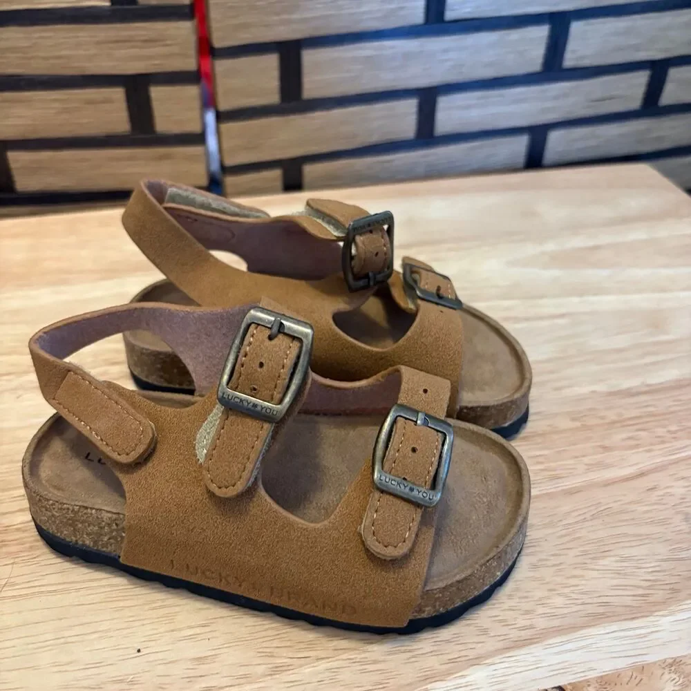 Lucky Brand‎ Tan Sandals Size 9